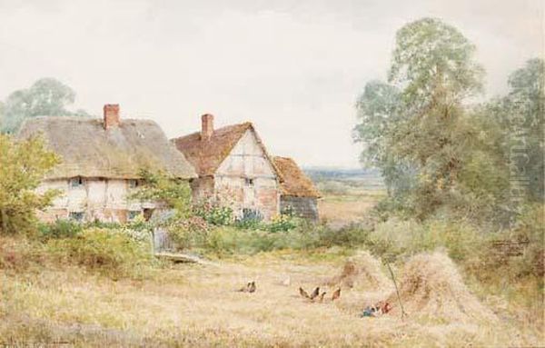 At Hasselly, Oxfordshire by Henry John Sylvester Stannard