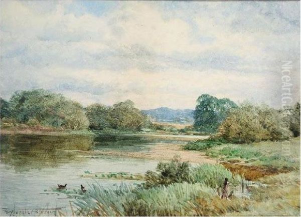 Patshull Park Oil Painting by Henry John Sylvester Stannard