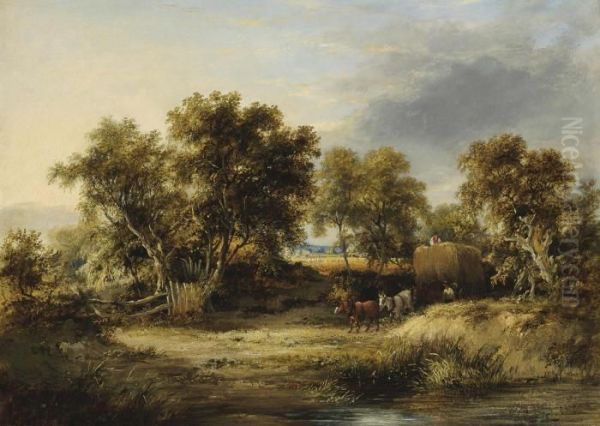 The Haywain Oil Painting by James Stark