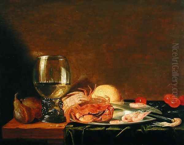 Still Life Oil Painting by Casparus Smits