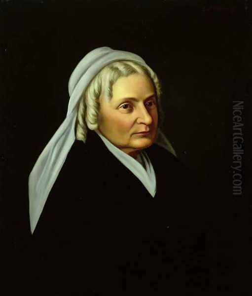 Mrs. Robert E. Lee Oil Painting by Christian F. Schwerdt