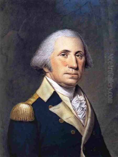 Portrait of George Washington Oil Painting by Ellen Wallace Sharples