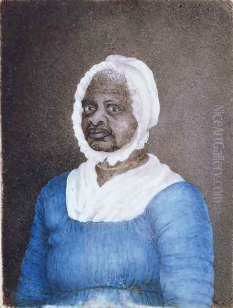 Portrait of Elizabeth Mumbet Freeman c.1742-1829 1811 Oil Painting by Susan Anne Livingston Ridley Sedgwick