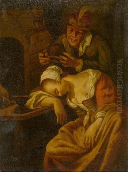 Nachfolger Oil Painting by Jan Steen