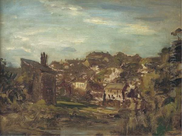 Knaresborough, North Yorkshire Oil Painting by Philip Wilson Steer