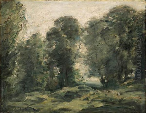 Woodland Oil Painting by Philip Wilson Steer