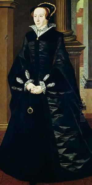 Queen Mary I 1516-58, c.1550 Oil Painting by William Scrots