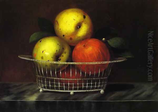 The Basket of Apples Oil Painting by Robert Street