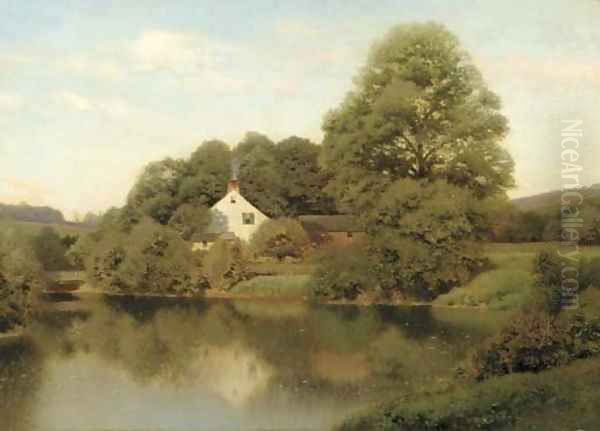 Early Summer at East Lyme, Connecticut Oil Painting by Henry Pember Smith