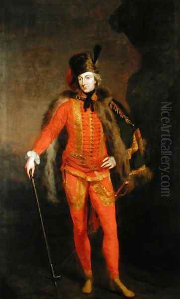 William Windham II 1717-61 Oil Painting by John Shackleton