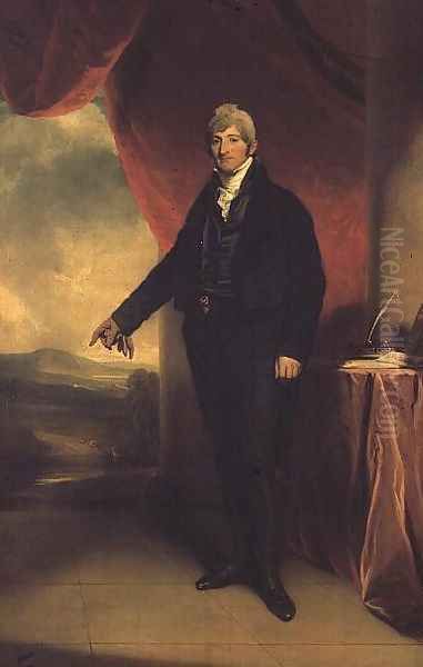 Anthony Gilbert Storer Esq., 1815 Oil Painting by Sir Martin Archer Shee