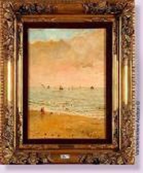 Bord De Mer Anime Oil Painting by Aime Stevens