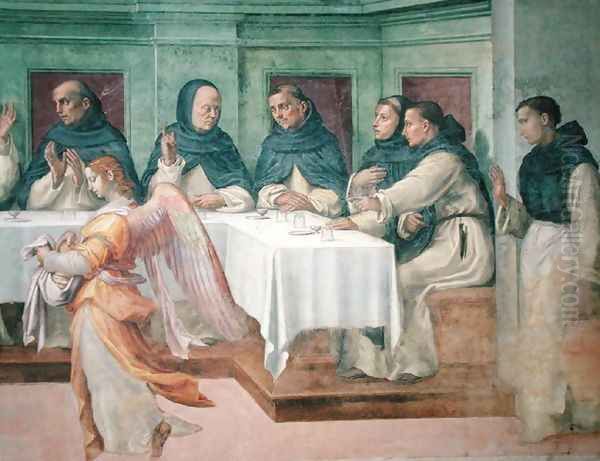 The Last Supper, from the San Marco Refectory Oil Painting by Bartolommeo Sogliani