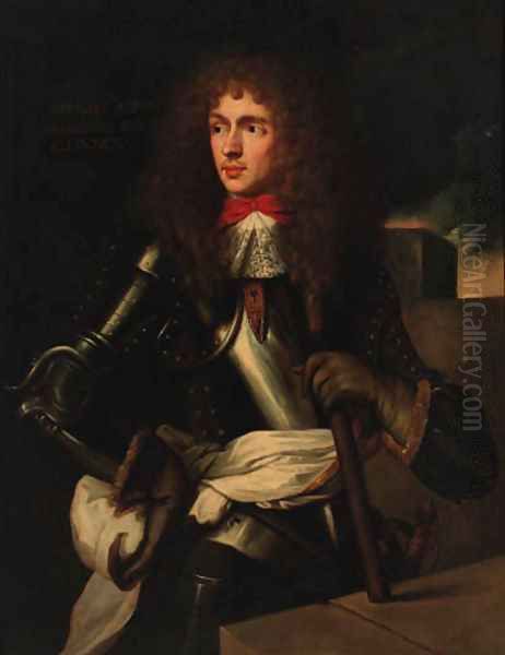 Portrait of Marechal Arman de Caumont Oil Painting by French School