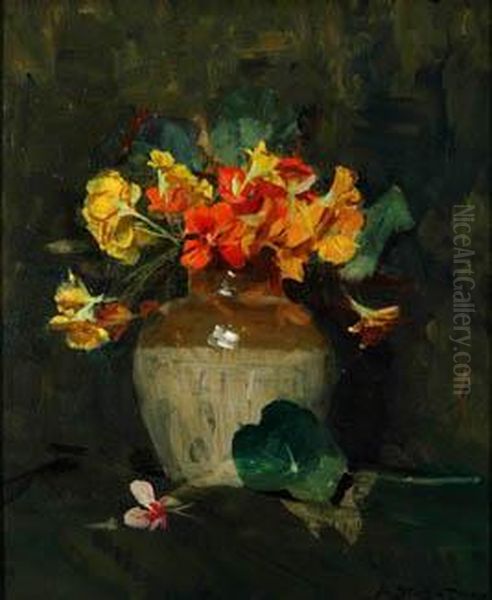 Still Life Oil Painting by Arthur Ernest Streeton