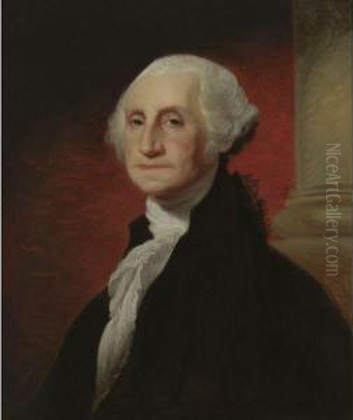 George Washington Oil Painting by Gilbert Stuart