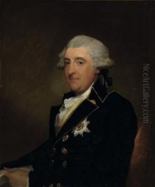 Portrait Of William Robert Fitzgerald Oil Painting by Gilbert Stuart