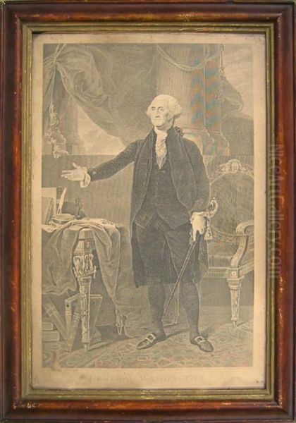 Portrait Of George Washington Oil Painting by Gilbert Stuart