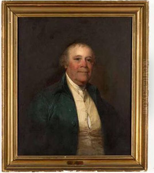 Portrait Of Captain Joseph Anthony Oil Painting by Gilbert Stuart