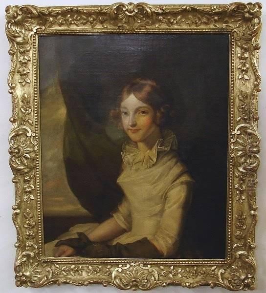 Miss Peggy Oil Painting by Gilbert Stuart