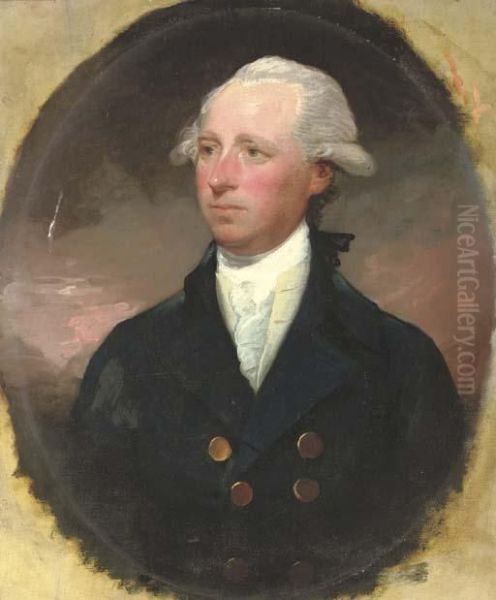 Portrait Of Sir Thomas George Skipwith Oil Painting by Gilbert Stuart