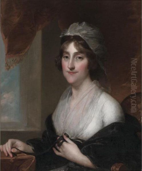 Mrs. William Rawle Oil Painting by Gilbert Stuart