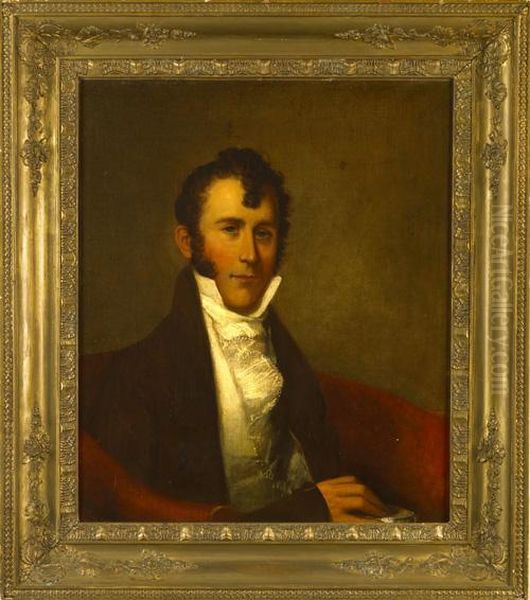 Portrait Of Mr. Walcott Oil Painting by Gilbert Stuart