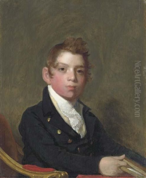 Portrait Of David Urquhart Oil Painting by Gilbert Stuart