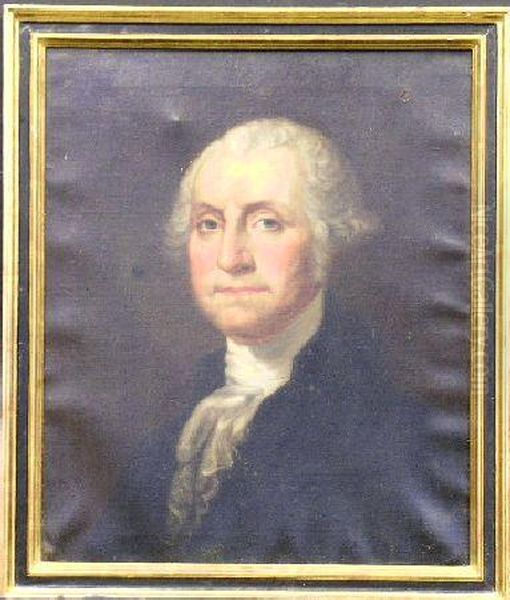 Portrait Of George Washington Oil Painting by Gilbert Stuart