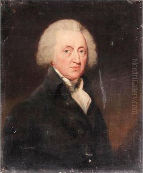 Portrait Of George Warnley Bowes Oil Painting by Gilbert Stuart