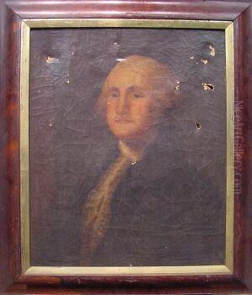 Portrait Of George Washington Oil Painting by Gilbert Stuart