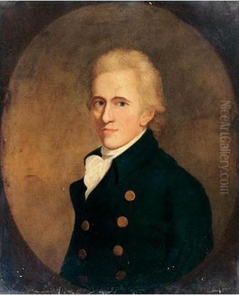 Portrait Of John Waterlow Oil Painting by Gilbert Stuart