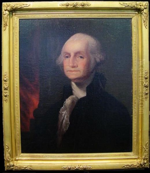 Inscribed And Dated On The Reverse Oil Painting by Gilbert Stuart