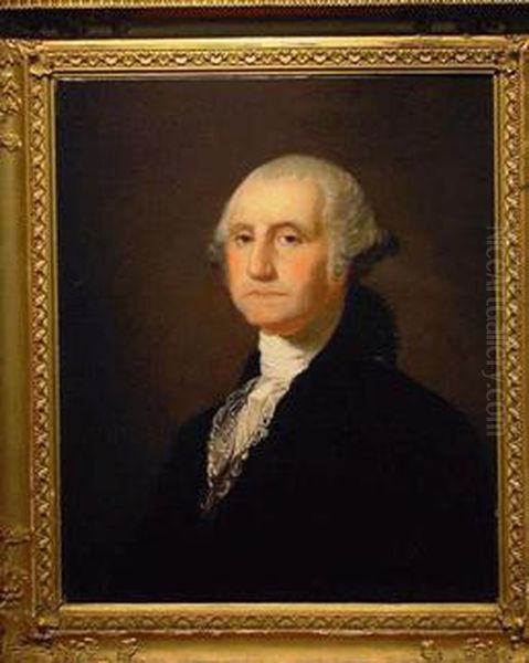 Portrait Of George Washington Oil Painting by Gilbert Stuart