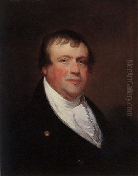 Portrait Of Kirk Boott Oil Painting by Gilbert Stuart