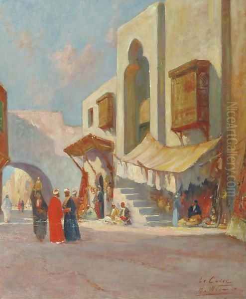 Le Caire Oil Painting by French School