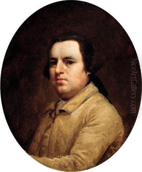 Self Portrait Oil Painting by George Stubbs