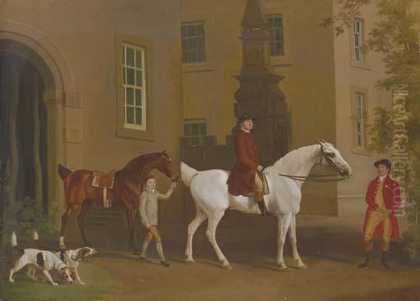 William, Duke Of Portland Oil Painting by George Stubbs