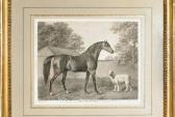 Dungannon; Anvil Oil Painting by George Stubbs