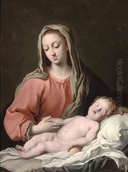 The Madonna and Child 2 Oil Painting by Italian School