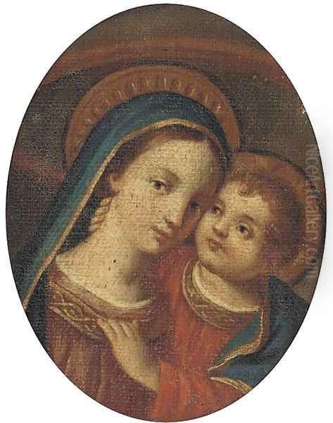 The Madonna and Child 3 Oil Painting by Italian School