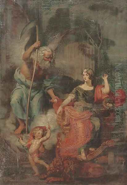 An allegory of summer Oil Painting by Italian School