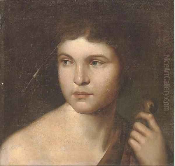 Saint John the Baptist Oil Painting by Italian School