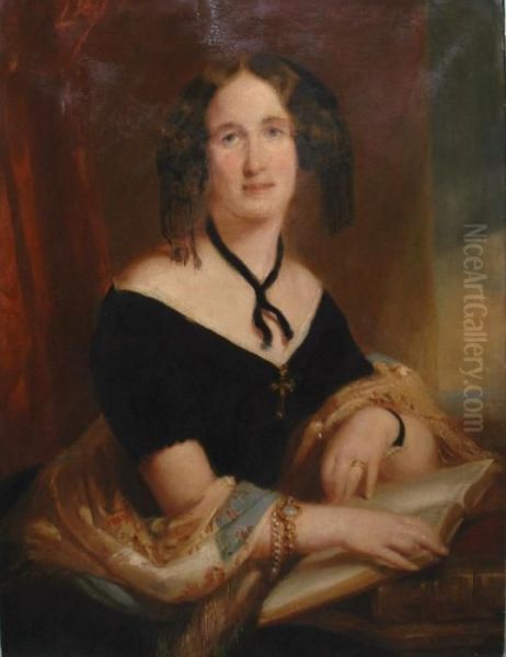 Portrait Of A Lady Oil Painting by Thomas Sully