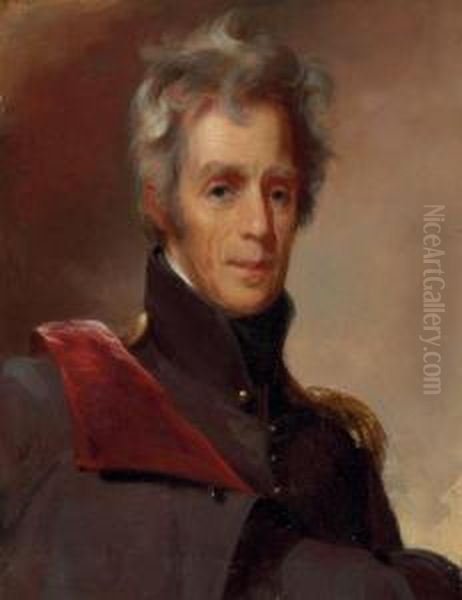 Andrew Jackson Oil Painting by Thomas Sully