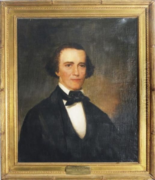 Portrait Of Robert Maskell 
Patterson, President Of The Musical Fund Society Of Philadelphia Oil Painting by Thomas Sully