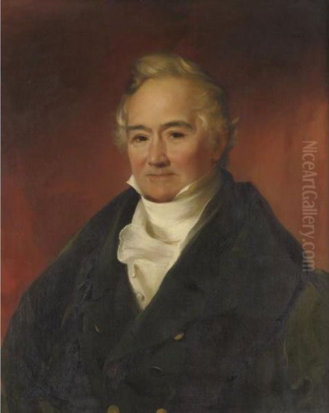 Portrait Of Henry Kuhl Oil Painting by Thomas Sully