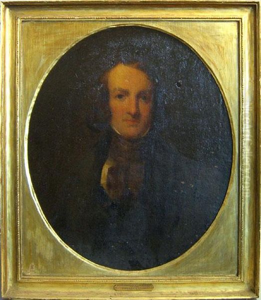 Portrait Of Henry Wadsworth Longfellow Oil Painting by Thomas Sully