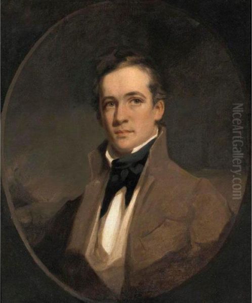 Portrait Of A Man Oil Painting by Thomas Sully