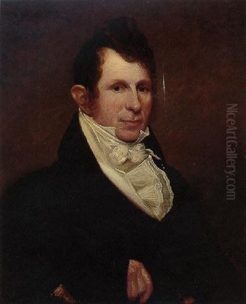 Portrait Of David W. Kilgour Oil Painting by Thomas Sully